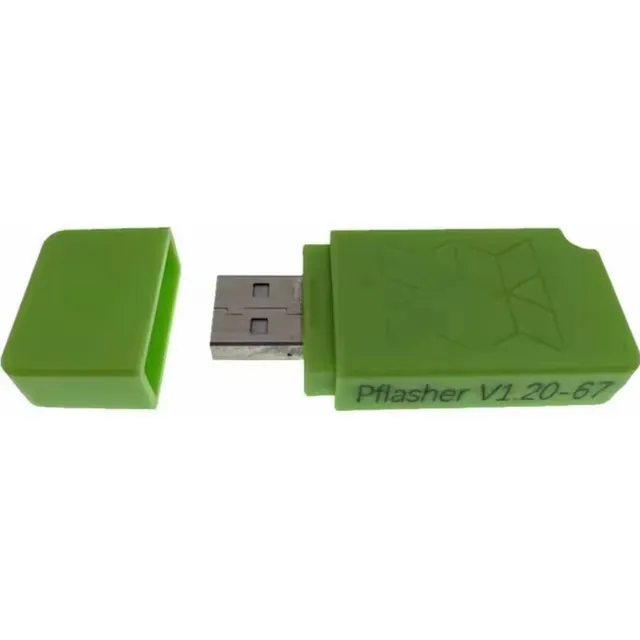Usb Dongle 67 Licencias Activadas + Software Pcmflash Verde Usb Dongle