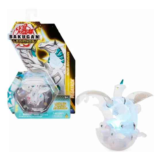 Legends Nova Bakugan Pegatrix Light Up Con Luces