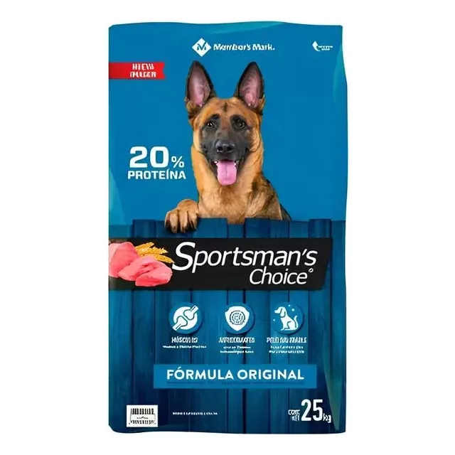 Alimento Sportsman's Choice para perro adulto de 25 kg
