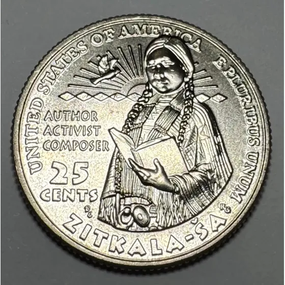 Quarter Dollar Zitkala-sa 2024 Unc
