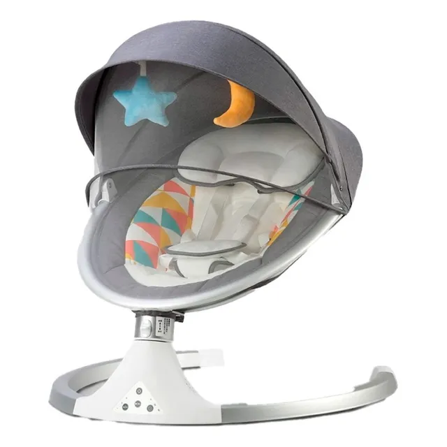 Silla Cuna Mecedora Automática Bebe Control Remoto 