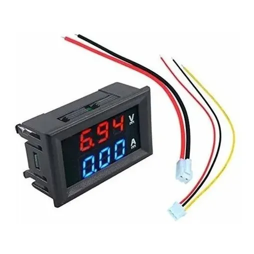 Voltimetro Digital Dc Medidor Corriente Voltaje 100v 100a
