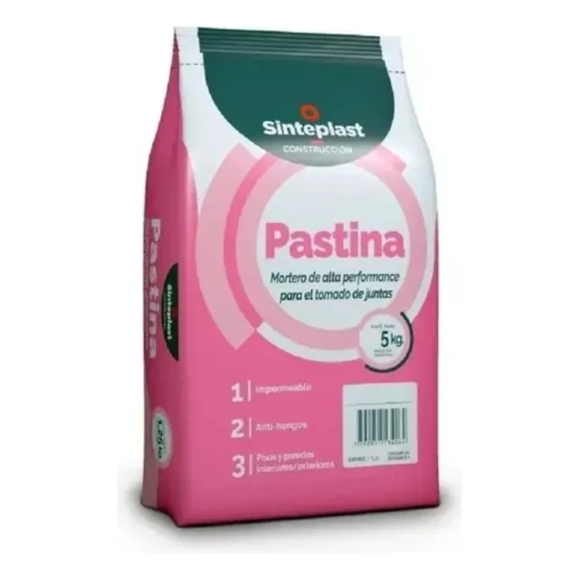 Pastina Pisos Y Paredes Junta Ancha De Sinteplast X 5 Kg