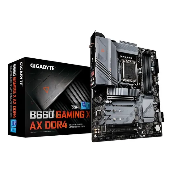 Tarjeta Madre Gigabyte B660 Gaming Ax Wifi 12va Ddr4 Soc1700