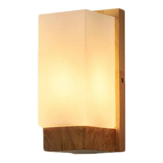 Aplique 1 Luz Esdra Wood Mp