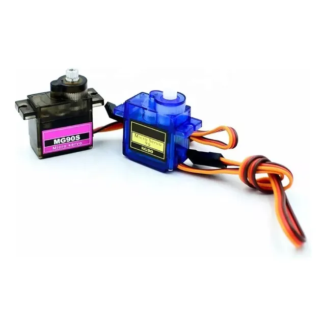 Kit De Servo Motor 1 Sg90 Y 1 Mg90s
