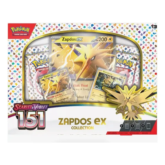 Pokemon Tcg 151 Zapdos Ex 