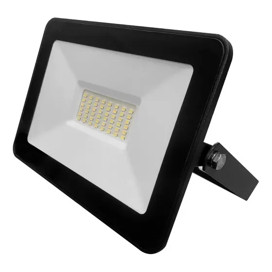 Reflector LED Extradelgado Plano tipo Ipad 50W con luz colorblanco frío 110V
