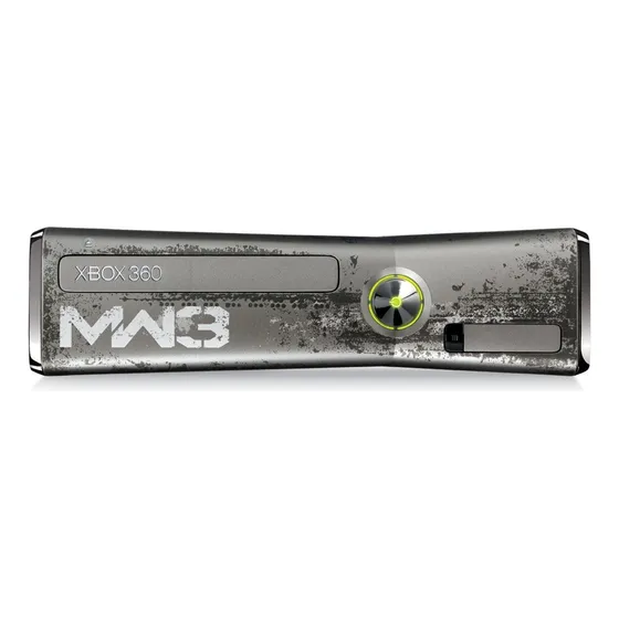 Xbox 360 Slim 4gb Edição Mw3 Cor Cinza