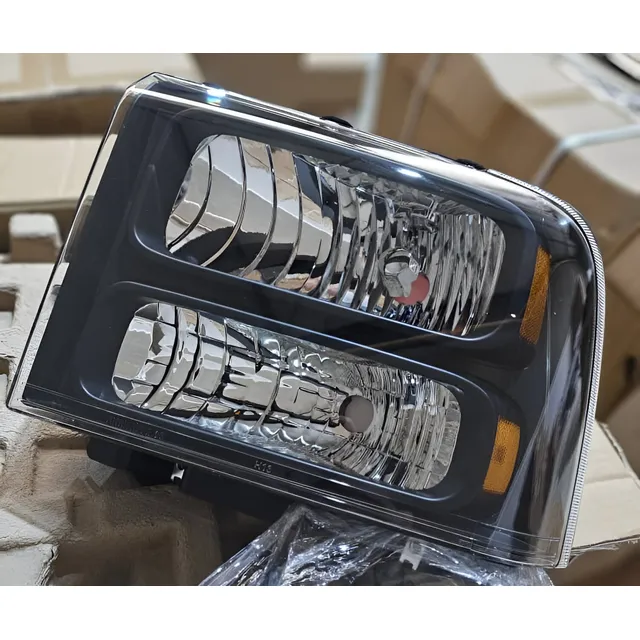 Faro Ford Triton 2006-10 Fondo Negro (el Par) Off Road