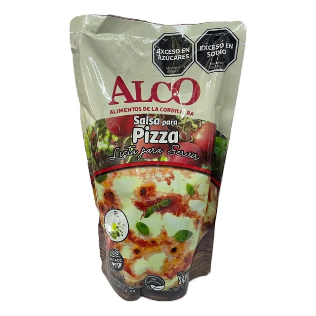 Salsa Alco Pizza Dp 340gr X12u