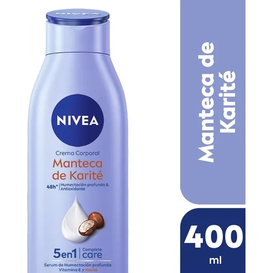 Crema Corporal Manteca De Karite 5 En 1 Nivea X 400 Ml