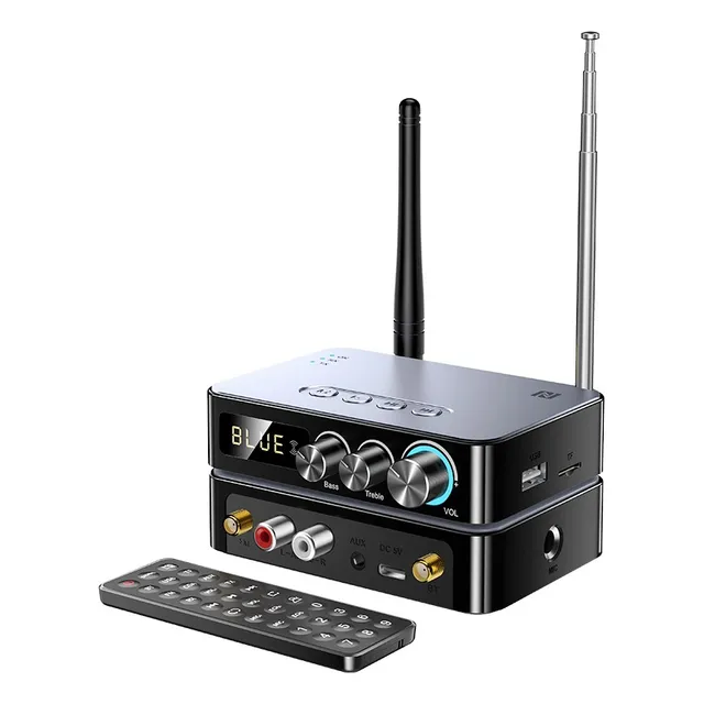 4 En 1 Receptor Transmisor Bluetooth 5.1 Hifi/fm/nfc/óptical