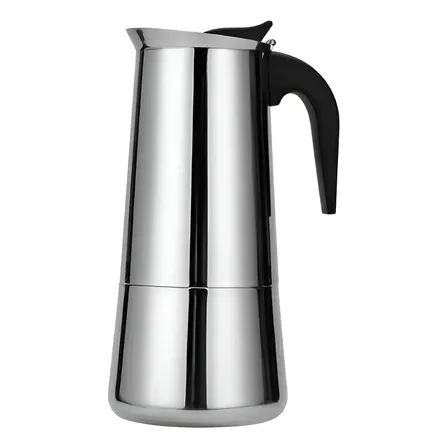 Cafeteira Italiana Inox Expressomaker 600ml 12 Xícaras Indução