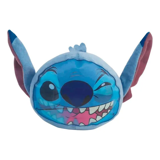 Pelúcia Stitch Disney Almofada Com Efeito 3d Com Orelhas Cor Azul