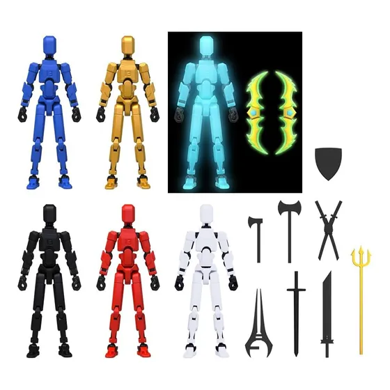 Juego De Figuras De Acción T13 Con Articulaciones