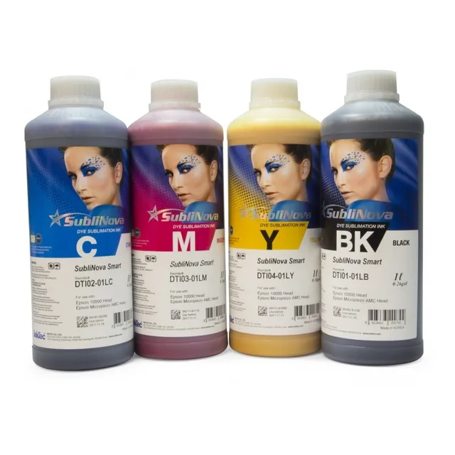Tinta Inktec Sublinova Smart 4x1l Sublimación Tazas Gorras P
