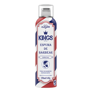Kit C/3 Espuma De Barbear Kings 150ml Kit C/3 Espuma De Barbear Kings 150ml