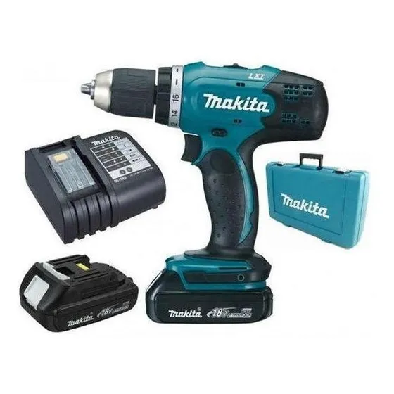 Taladro Atornillador Makita Ddf453sye 13mm 2 Baterias + Carg