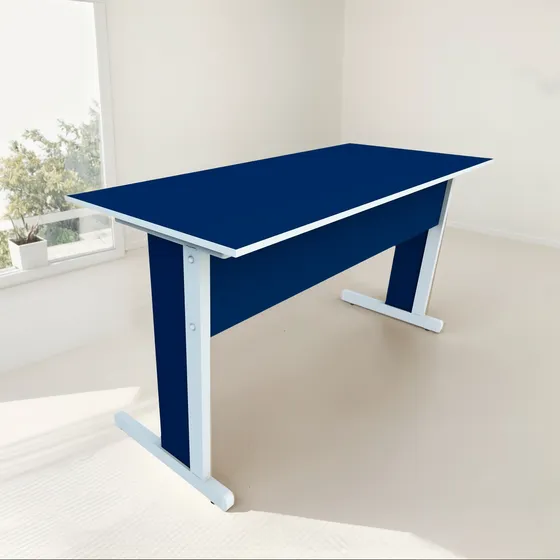 Mesa Escritório 1,40x60 Escrivaninha Home Office Multiuso