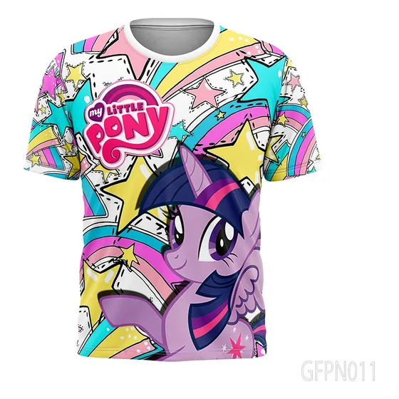 Franela Para Niñas My Little Pony Sublimadas
