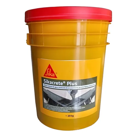 Sikacrete Plus 20kg Acelerante Endurecimiento Hormigon