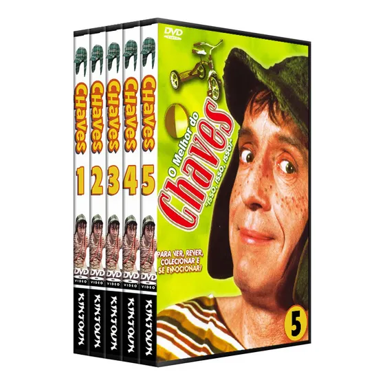 Dvds Chaves Série Completa Todos Os 275 Episódios