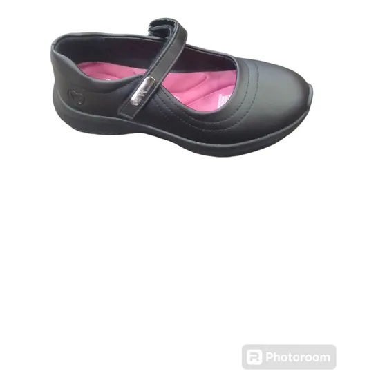 Zapatos Vita Kids Colegiales Negros Para Niñas  Modelo 2003