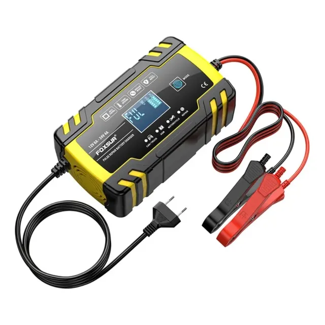 Cargador  Inteligente  De Batería 12v Y 24v  