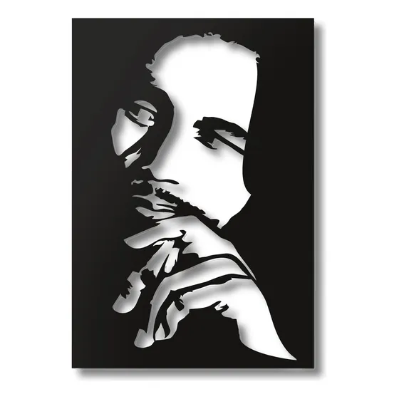 Cuadro Bob Marley Calado Memo Estampados