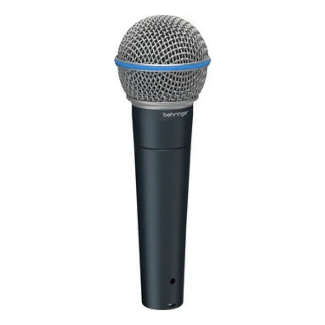 Micrófono Dinámico Supercadriode Para Voz Behringer Ba 85a Color Negro
