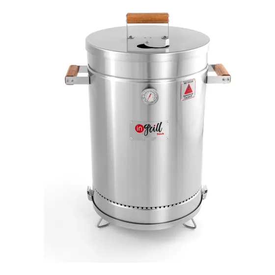 Barril Ahumador Asador Mediano 20 Libras Ingrill