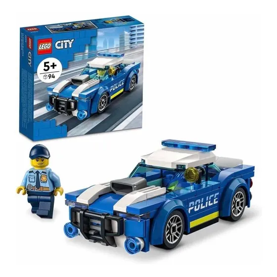 Lego City 60312 Carro De Policia 94 Pzas Original