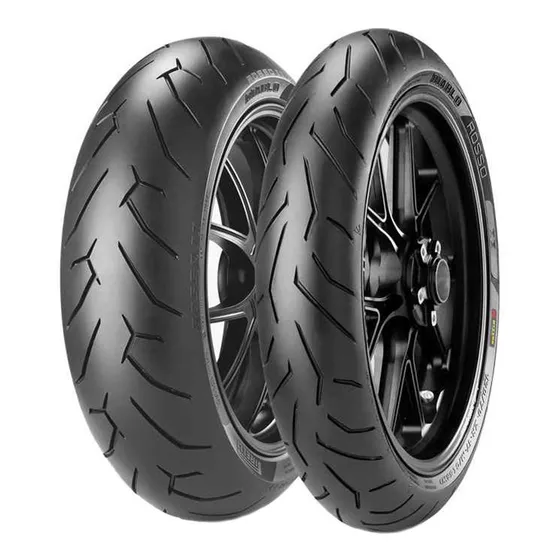 Kit Cubiertas Pirelli Diablo Rosso 2 Yamaha Fz 16 Ancha