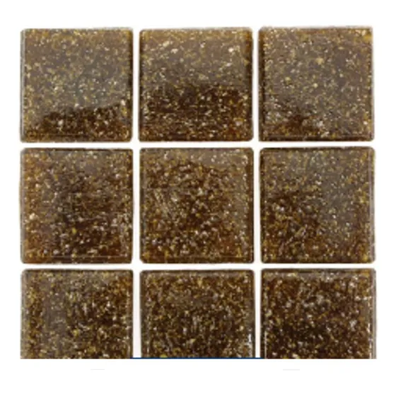 Mosaico Para Alberca Kolorines Miel Obscuro 2x2 Cm