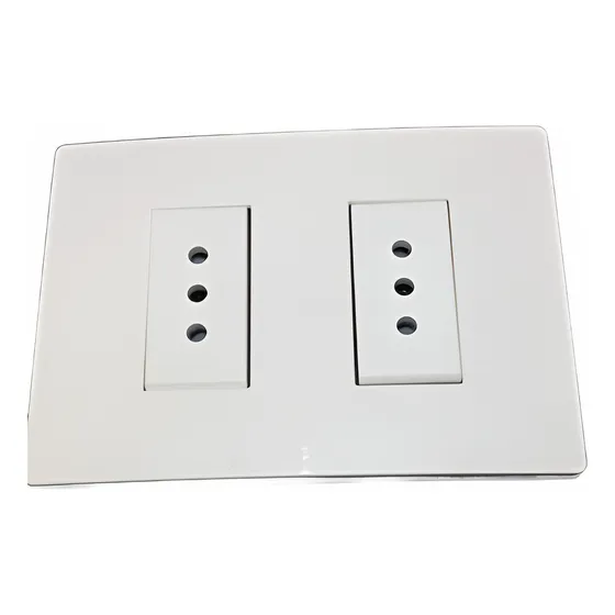Tomacorriente Doble Embutido 10a 250v Sinthesi.