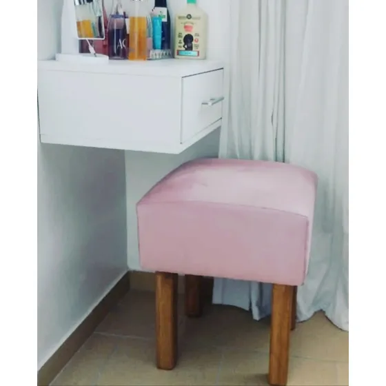Puff Cuadrado Silla Matera Poltrona Diván Banco Pie De Cama