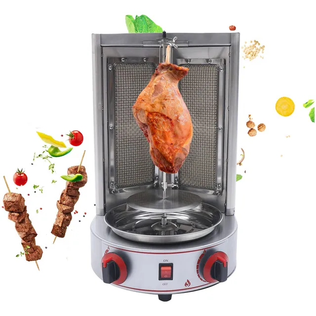 Maquina Profesional Comercial Doner Kebab Rotacion Vertical