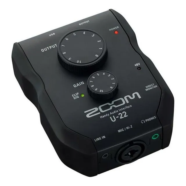 Zoom Zu22 Interfaz Audio 2 Canales Grabacion Movil Usb 