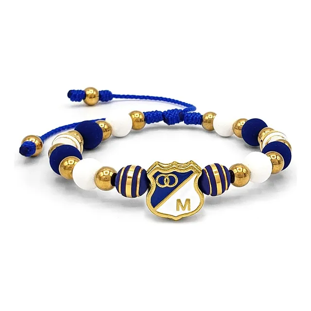 Pulsera Manilla Millonarios Neopreno Acero Iconic Store