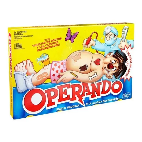 Operando Juego De Mesa Hasbro