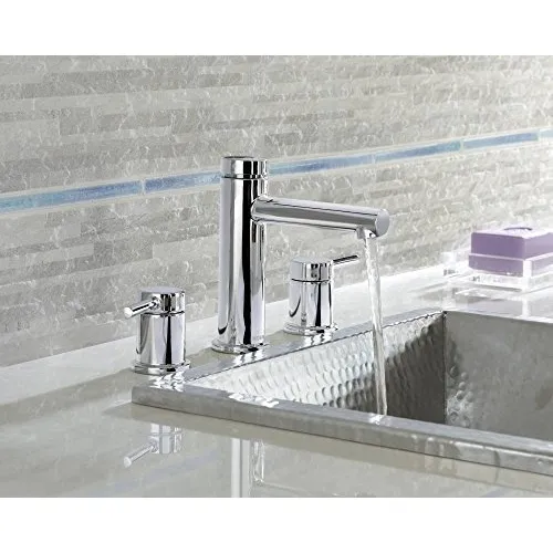 Llave Baño Ancho Arco Alto Do Mando Moen T6193