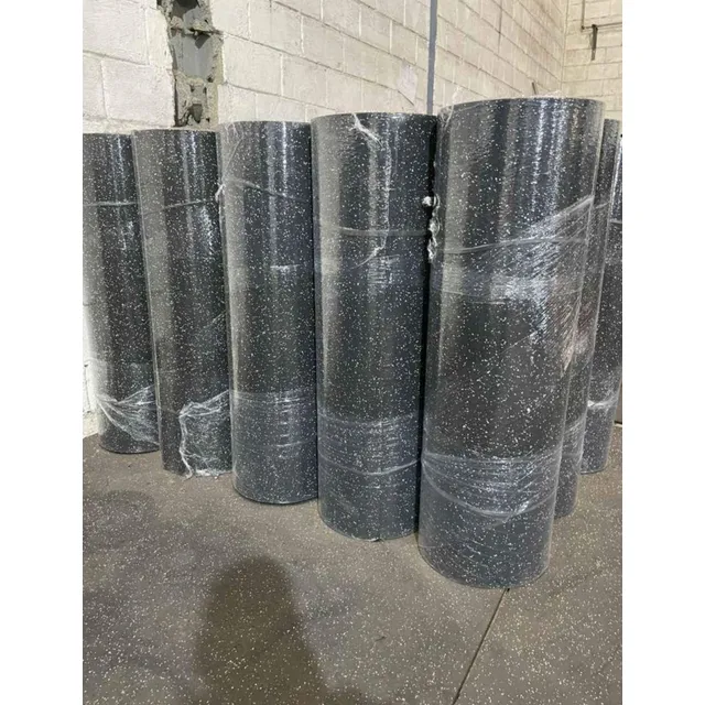 Rollo De Goma Lisa 10mts Largo X 1mts Ancho X 8mm Espesor