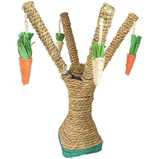 Hamiledyi Mascotas Conejito Conejo Diversión Árbol Juguete D