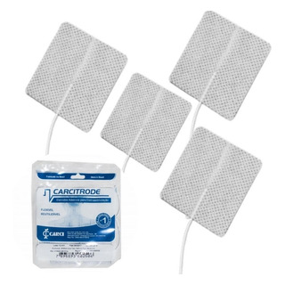 Kit Eletrodo Auto Adesivo 5x5 8 Un Corrente Russa Estetica Kit Eletrodo Auto Adesivo 5x5 8 Un Corrente Russa Estetica