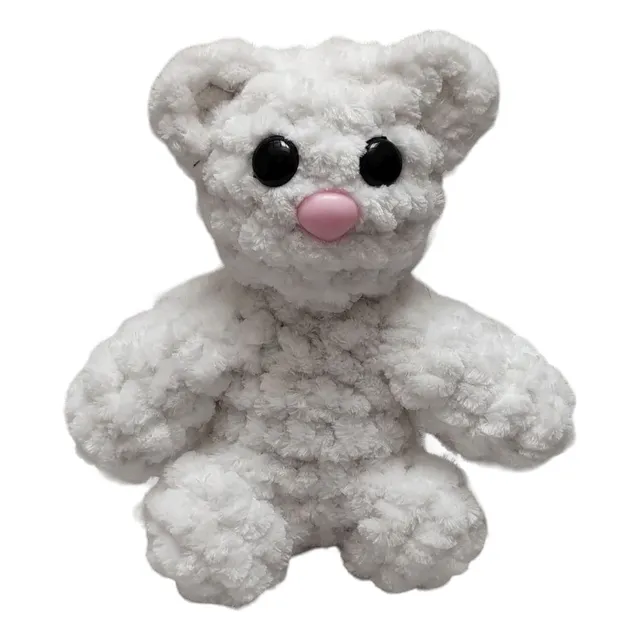 Osito Plush Peluche Amigurumi Suave Muñeco De Apego