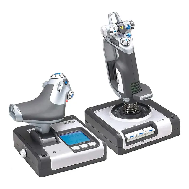 Simulador Logitech G Sistema De Control De Vuelo X52