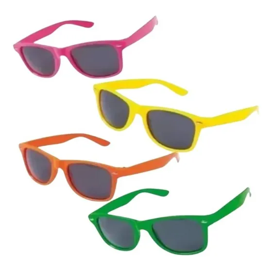 10 Anteojos De Colores  Cotillon Fiesta