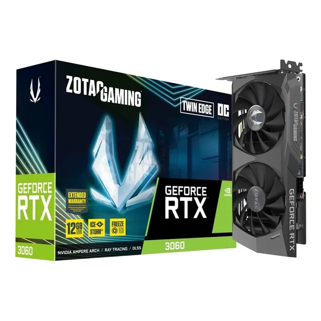 Tarjeta De Video Zotac Rtx 3060 12gb Twin Edge 2f Gddr6