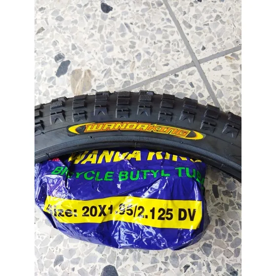 Caucho De Bicicleta # 20 Wanda + 1 Tripa #20 Wanda